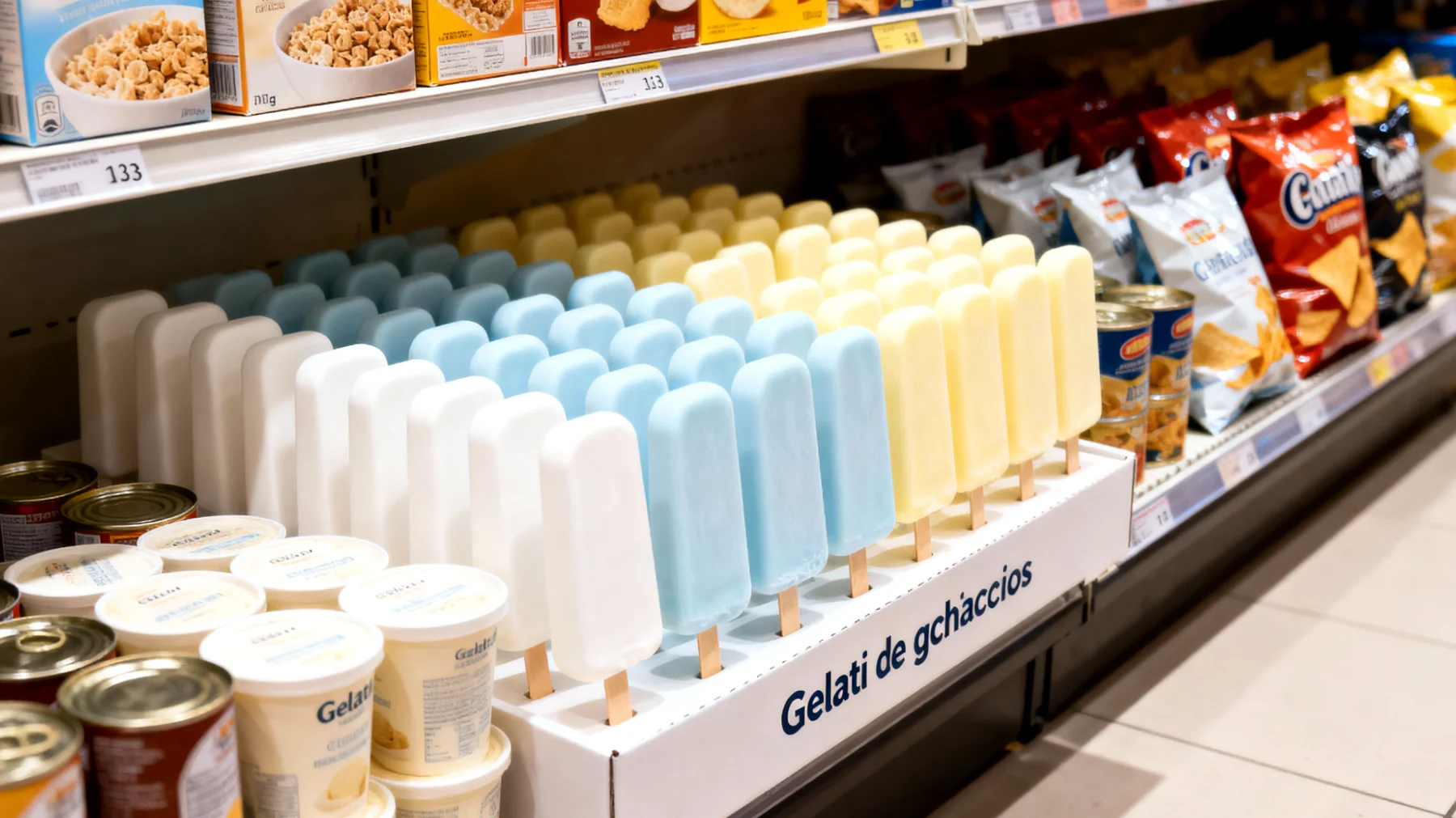 Gelati e ghiaccioli"