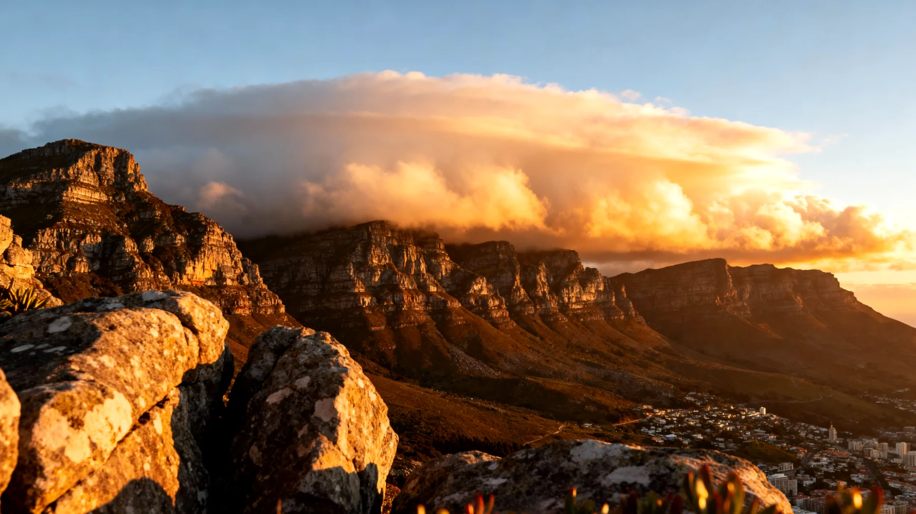 Table Mountain e Cape Town"